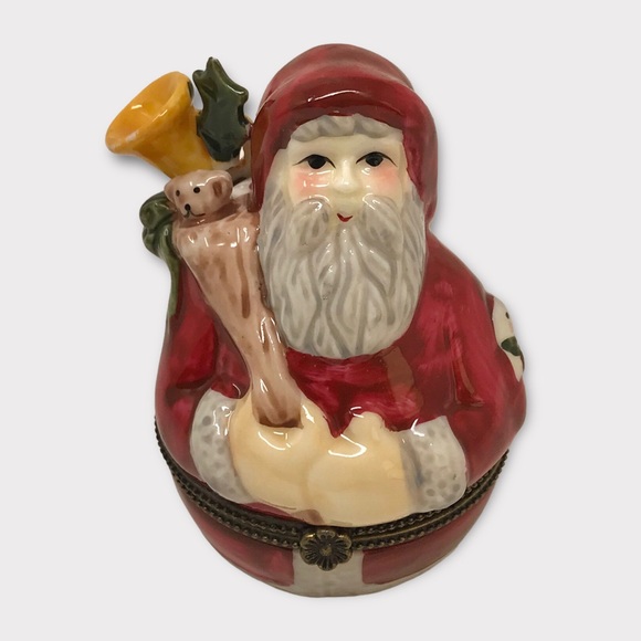 Villeroy & Boch Holiday Villeroy Boch Porcelain Santa Claus Hinged